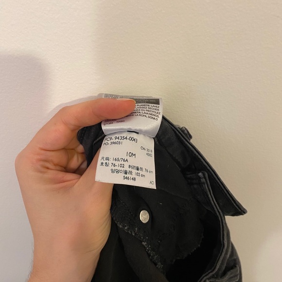 Levi’s Signature Modern Skinny Black Jeans - Picture 7 of 10